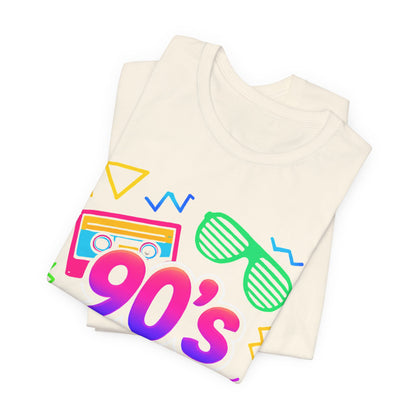 Musique old school des années 90 - ambiance arcade Classique années 90 Rétro Vintage. Années 1990 Les années 90 J'adore les années 90 T-Shirt