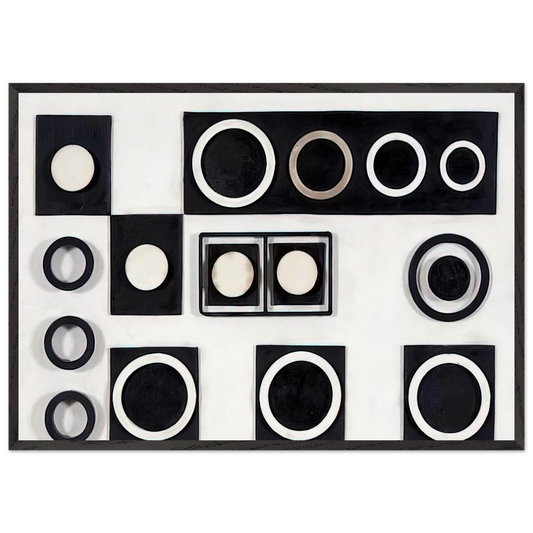 Untitled - 1950 1 - Lolo Soldevilla 70x100 cm / 28x40 inches Framed Art Print – Black Wooden Frame
