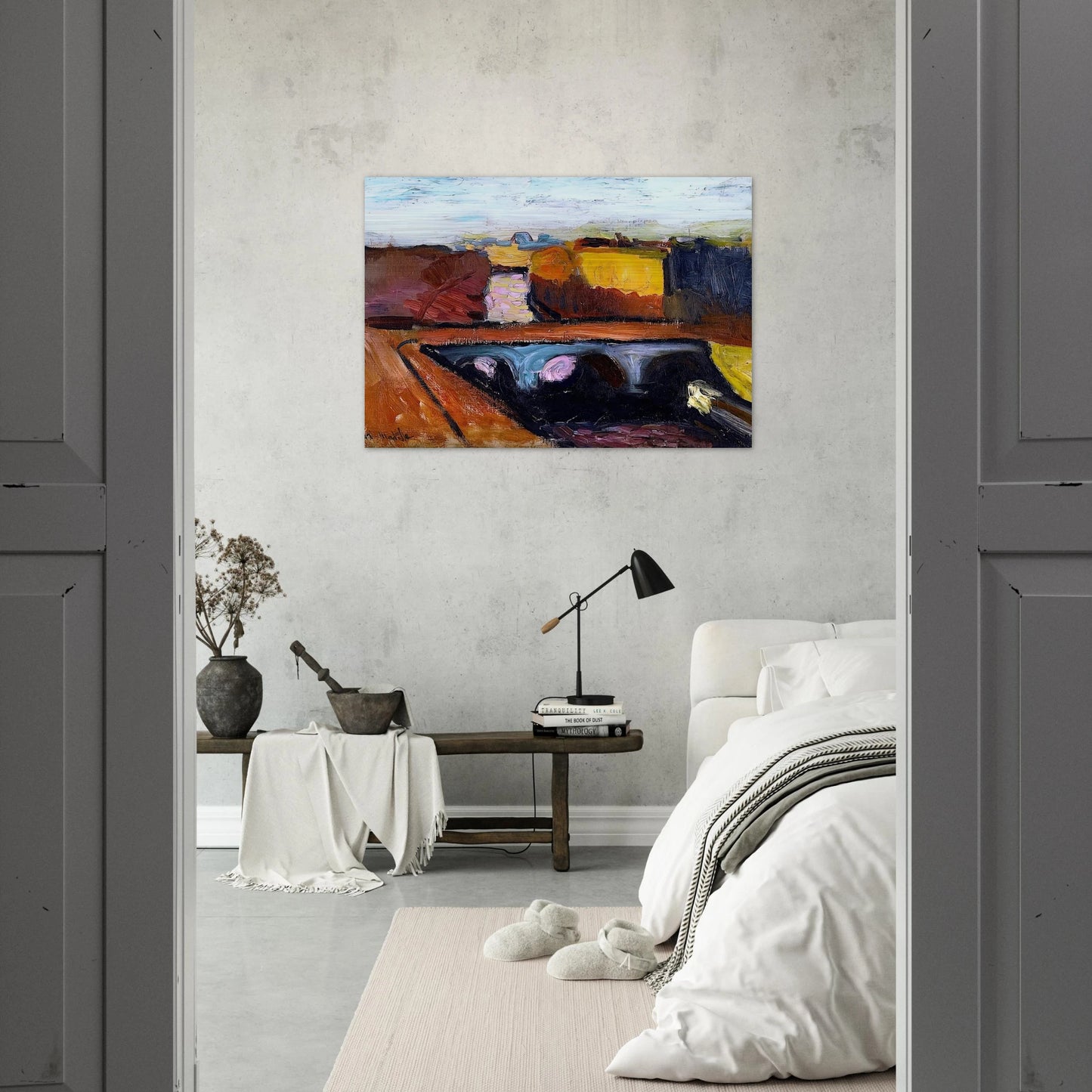 VIEW OF THE SEINE THE PONT SAINT MICHEL 1904 - Henri Matisse Brushed Aluminum Print - 70x100 cm / 28x40 inches | Henri Matisse Aluminum Print | Henri Matisse Prints