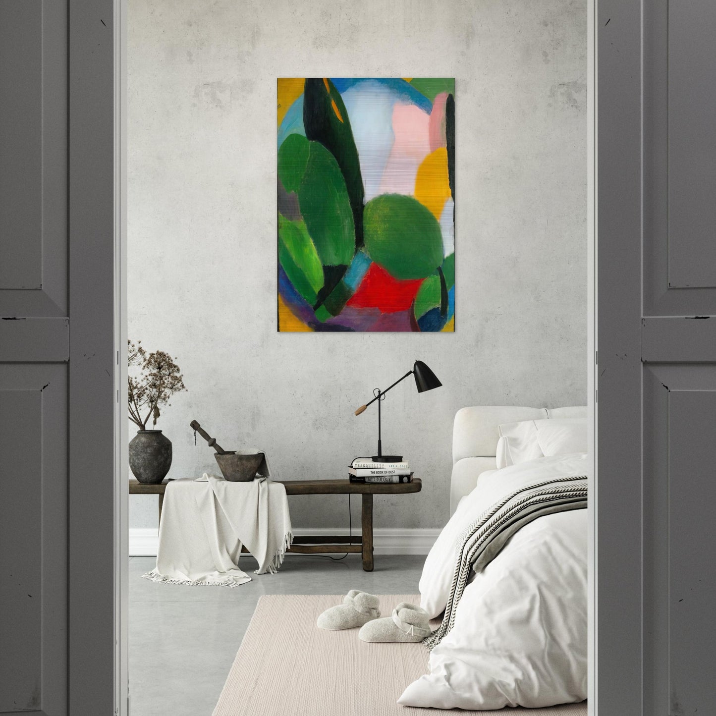 VARIATION 1916 - Alexej von Jawlensky Brushed Aluminum Print - 70x100 cm / 28x40 inches | Alexej von Jawlensky Aluminum Print | Alexej von Jawlensky Prints