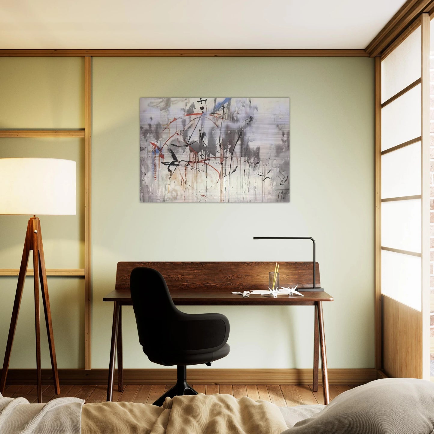 HOMAGE TO MEIRRONIER - Salvador Dali Brushed Aluminum Print - 70x100 cm / 28x40 inches | Salvador Dali Aluminum Print | Salvador Dali Prints