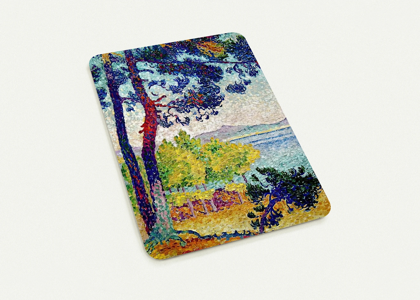 Afternoon at Pardigon, Var By Henri-Edmond Cross Pack of 10 Post Cards | Henri-Edmond Cross Post Cards | A6 (10.5 x 14.8 cm) - 4.1 x 5.8 inches