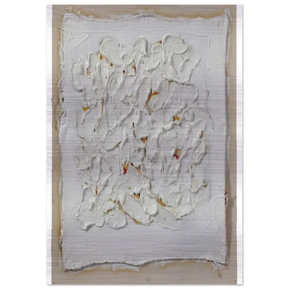 Untitled - Robert Ryman Brushed Aluminum Print - 70x100 cm / 28x40 inches | Robert Ryman Aluminum Print | Robert Ryman Prints