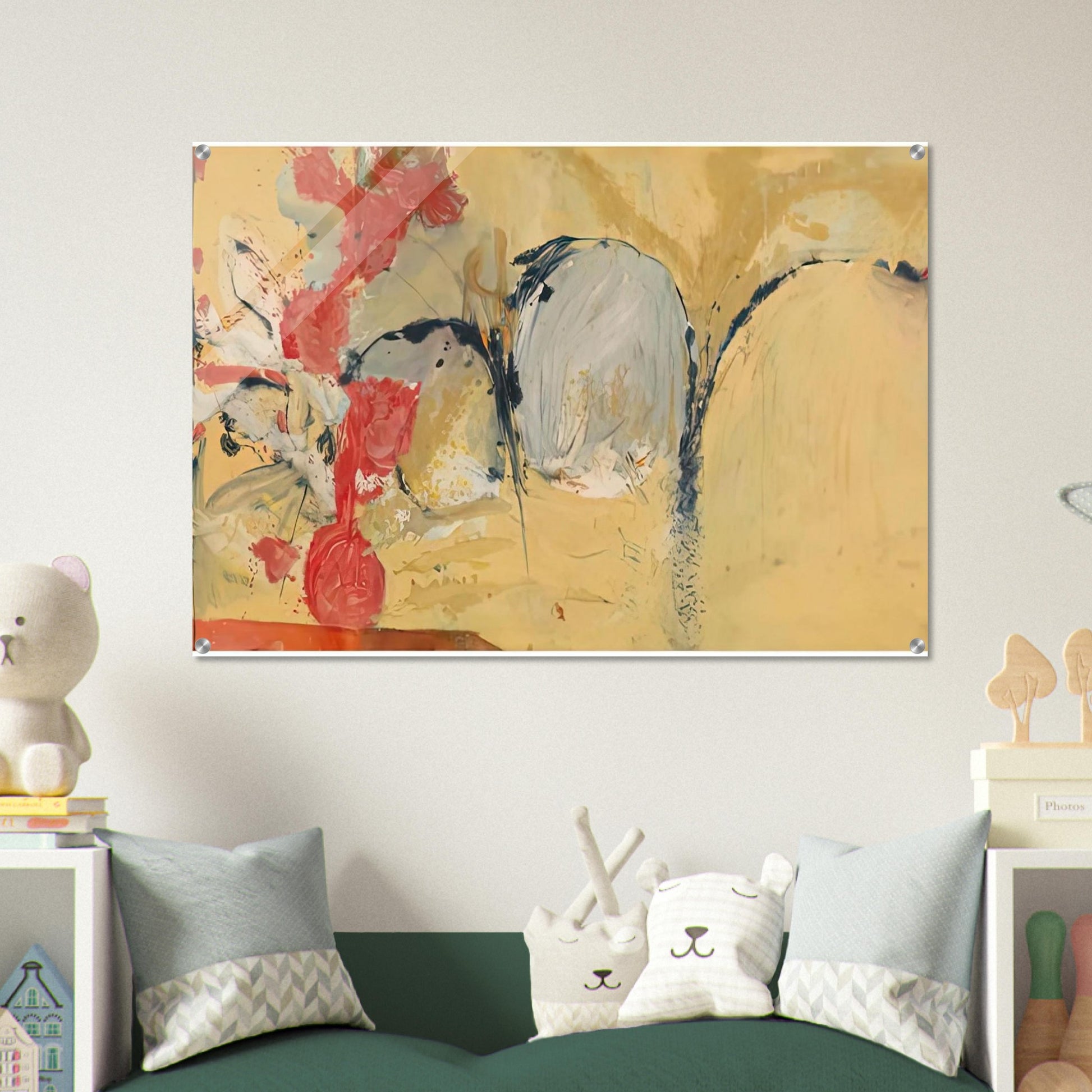 Large Abstract Still Life, 1951- - Helen Frankenthaler Acrylic Print - 70x100 cm / 28x40″ inches | Helen Frankenthaler Wall Art | Helen Frankenthaler Prints