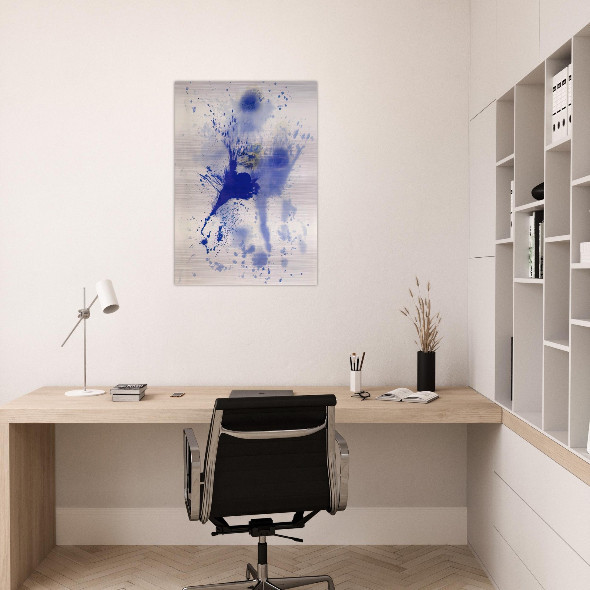 Astral Nebula - Hans Hofmann Brushed Aluminum Print - 70x100 cm / 28x40 inches | Hans Hofmann Aluminum Print | Hans Hofmann Prints