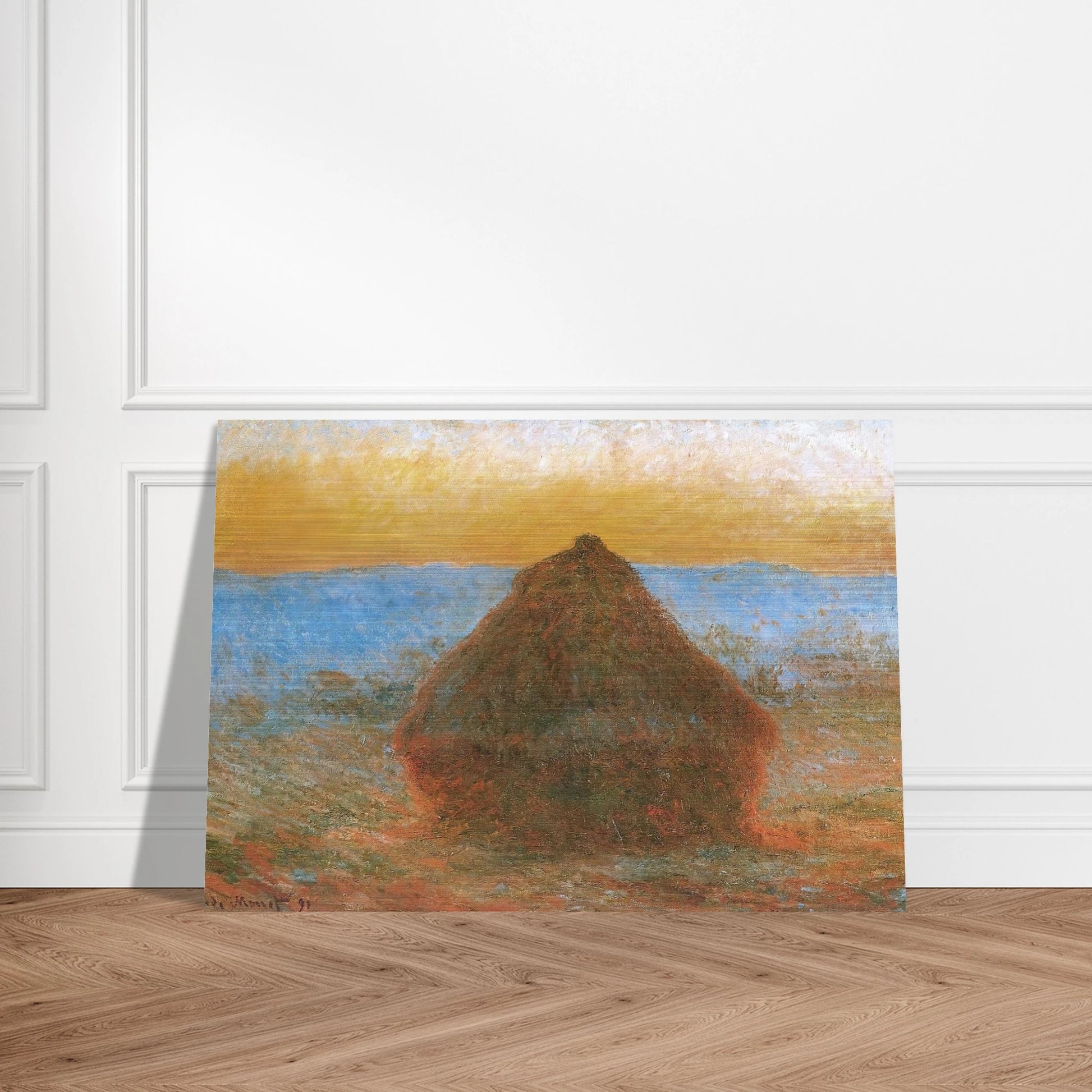 Grainstack - claude monet Brushed Aluminum Print - 70x100 cm / 28x40 inches | claude monet Aluminum Print | claude monet Prints