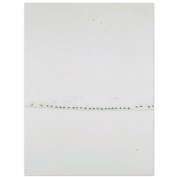 Mira Schendel - Untitled - 1965  75x100 cm / 30x40inches Fine Art Poster