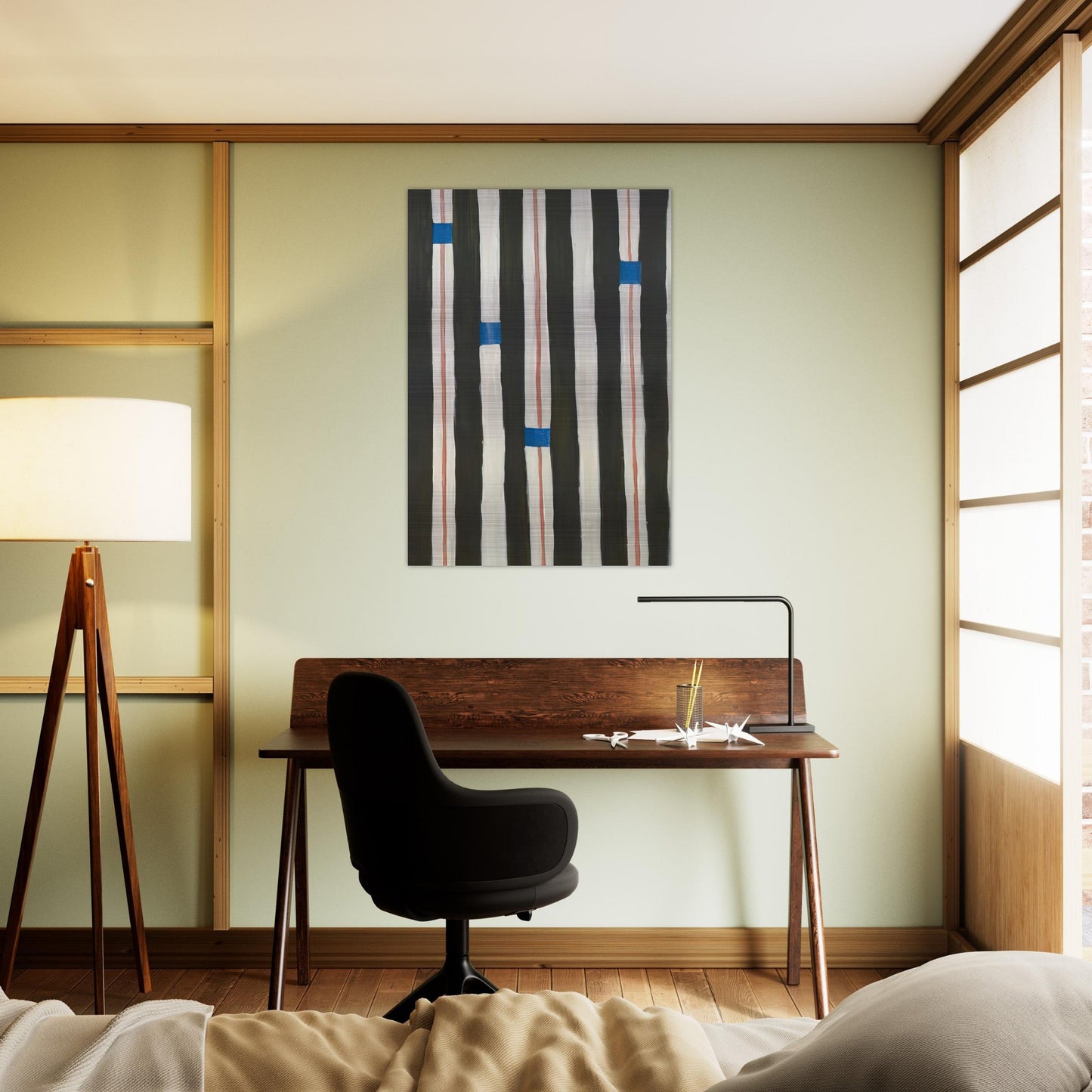 Totem Materia - Abstract Expressionism - Betty Parsons Brushed Aluminum Print - 70x100 cm / 28x40 inches | Betty Parsons Aluminum Print | Betty Parsons Prints