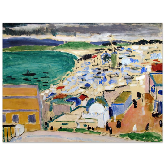 Henri Matisse - THE BAY OF TANGIER 1912  75x100 cm / 30x40inches Fine Art Poster