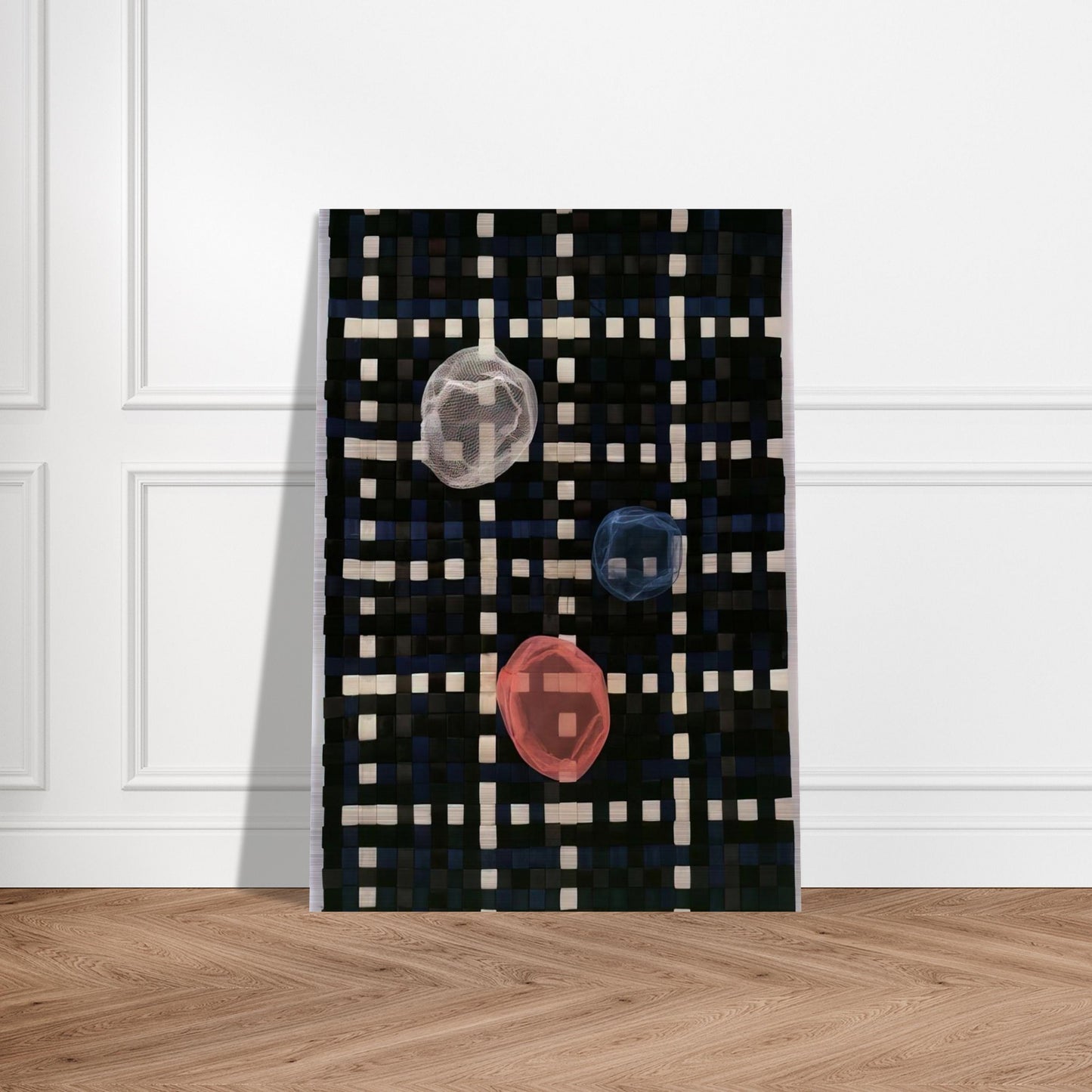 UNTITLED 2007 - Louise Bourgeois Brushed Aluminum Print - 70x100 cm / 28x40 inches | Louise Bourgeois Aluminum Print | Louise Bourgeois Prints