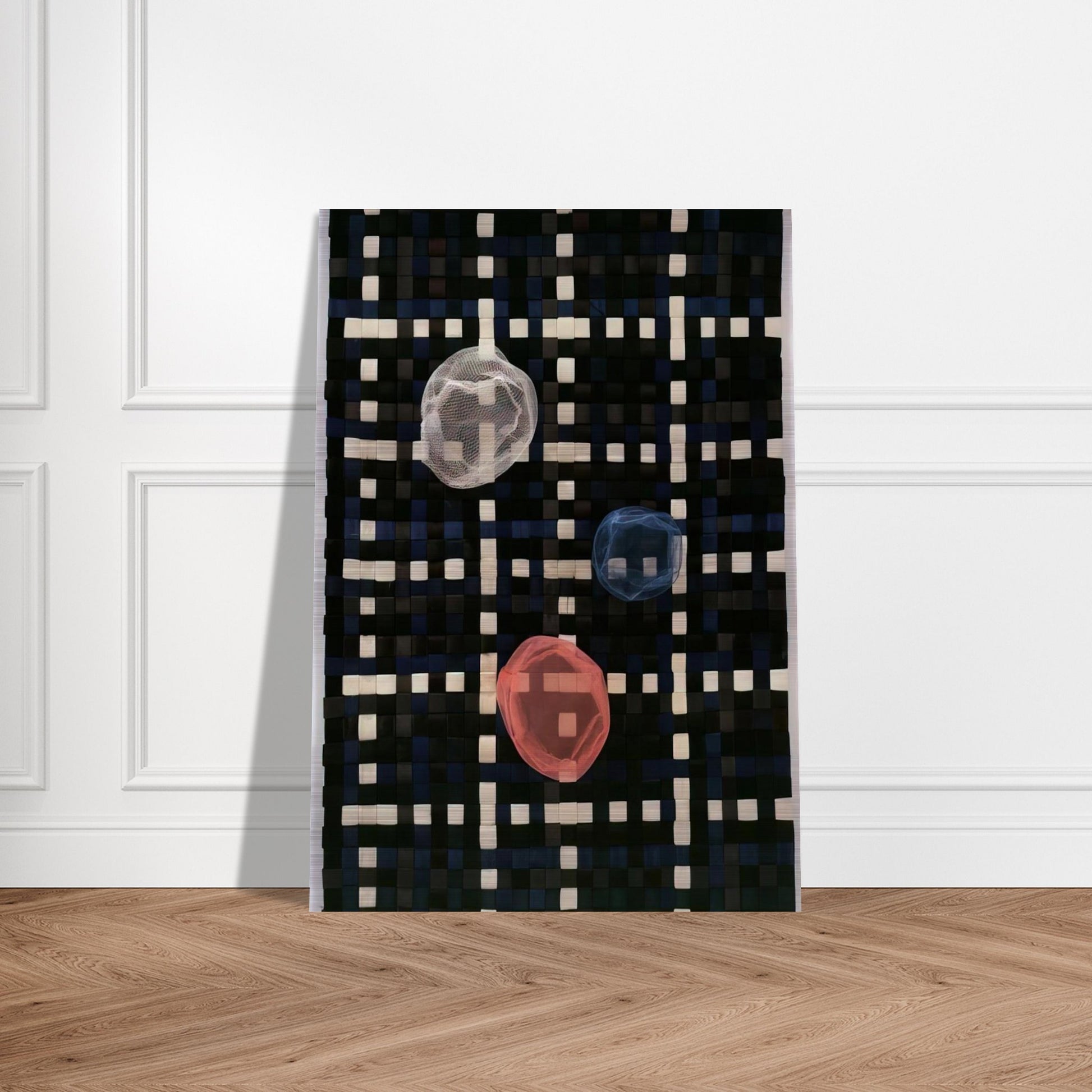 UNTITLED 2007 - Louise Bourgeois Brushed Aluminum Print - 70x100 cm / 28x40 inches | Louise Bourgeois Aluminum Print | Louise Bourgeois Prints