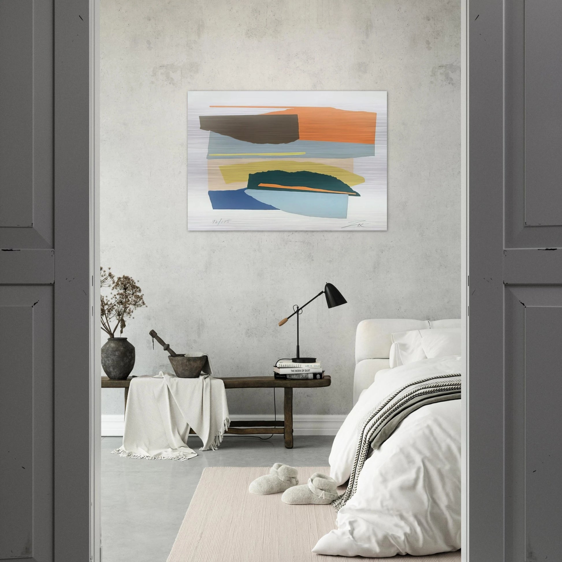 Niagara Series - 1980 - Larry Zox Brushed Aluminum Print - 70x100 cm / 28x40 inches | Larry Zox Aluminum Print | Larry Zox Prints