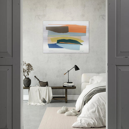 Niagara Series - 1980 - Larry Zox Brushed Aluminum Print - 70x100 cm / 28x40 inches | Larry Zox Aluminum Print | Larry Zox Prints
