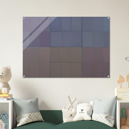 Microchromie, gris puissance [6] - Fernand Leduc Acrylic Print - 70x100 cm / 28x40″ inches