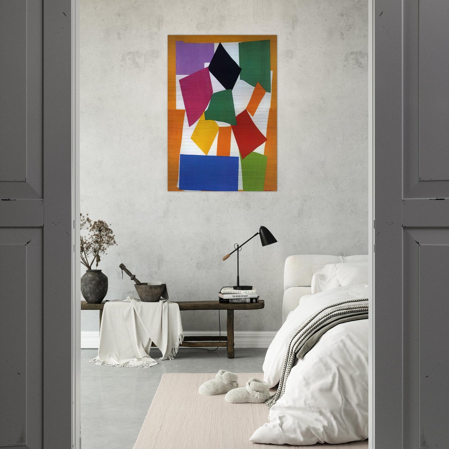 THE SNAIL 1953 - Henri Matisse Brushed Aluminum Print - 70x100 cm / 28x40 inches | Henri Matisse Aluminum Print | Henri Matisse Prints