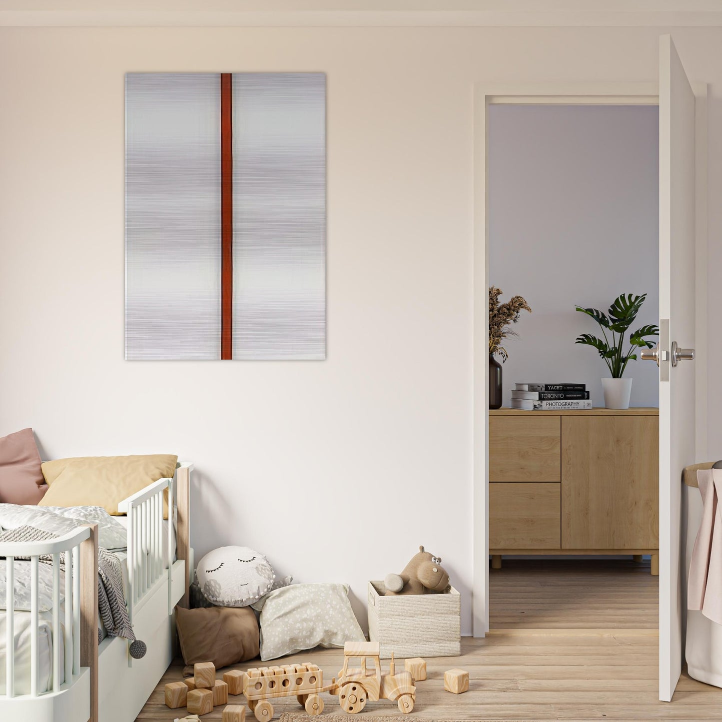 The Wild - Barnett Newman Brushed Aluminum Print - 70x100 cm / 28x40 inches | Barnett Newman Aluminum Print | Barnett Newman Prints