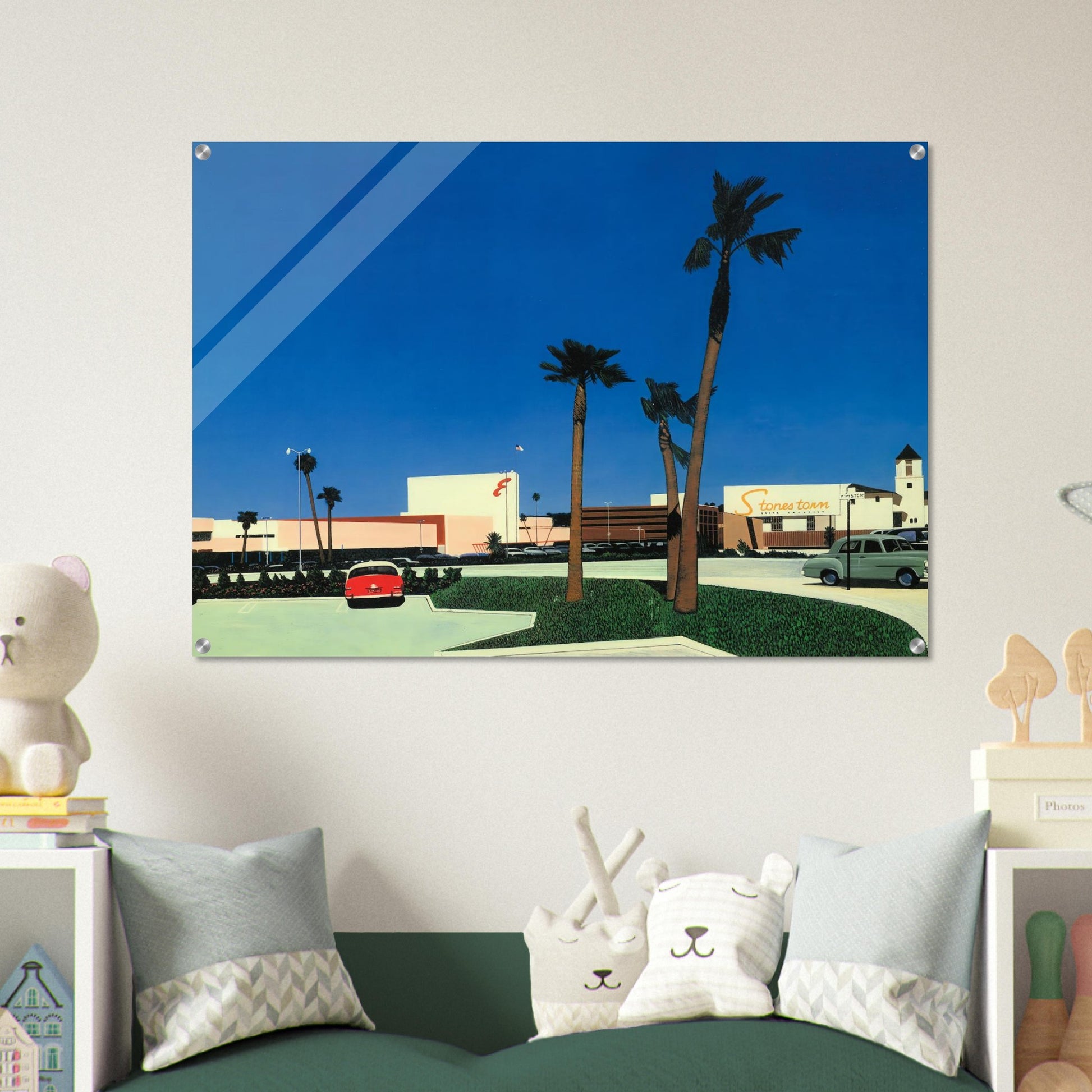 In the beginning Stonestown - Hiroshi Nagai Acrylic Print - 70x100 cm / 28x40″ inches