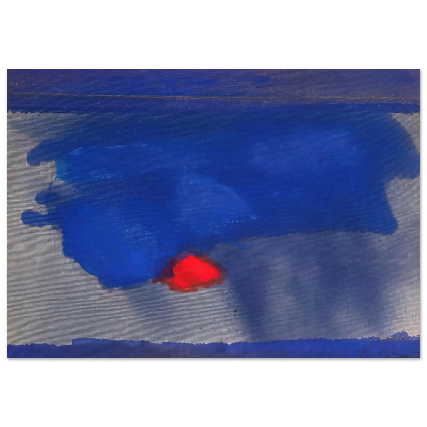 Helen Frankenthaler - Provincetown - 1964 Wall art - 13x18 cm / 5x7 Inches - Fine Art Poster - -