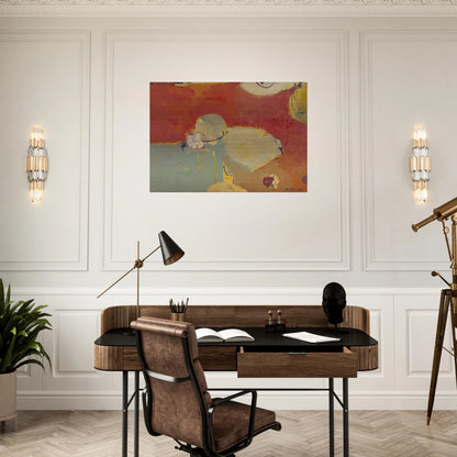 Untitled #2 Sausalito - Richard Diebenkorn Brushed Aluminum Print - 70x100 cm / 28x40 inches | Richard Diebenkorn Aluminum Print | Richard Diebenkorn Prints