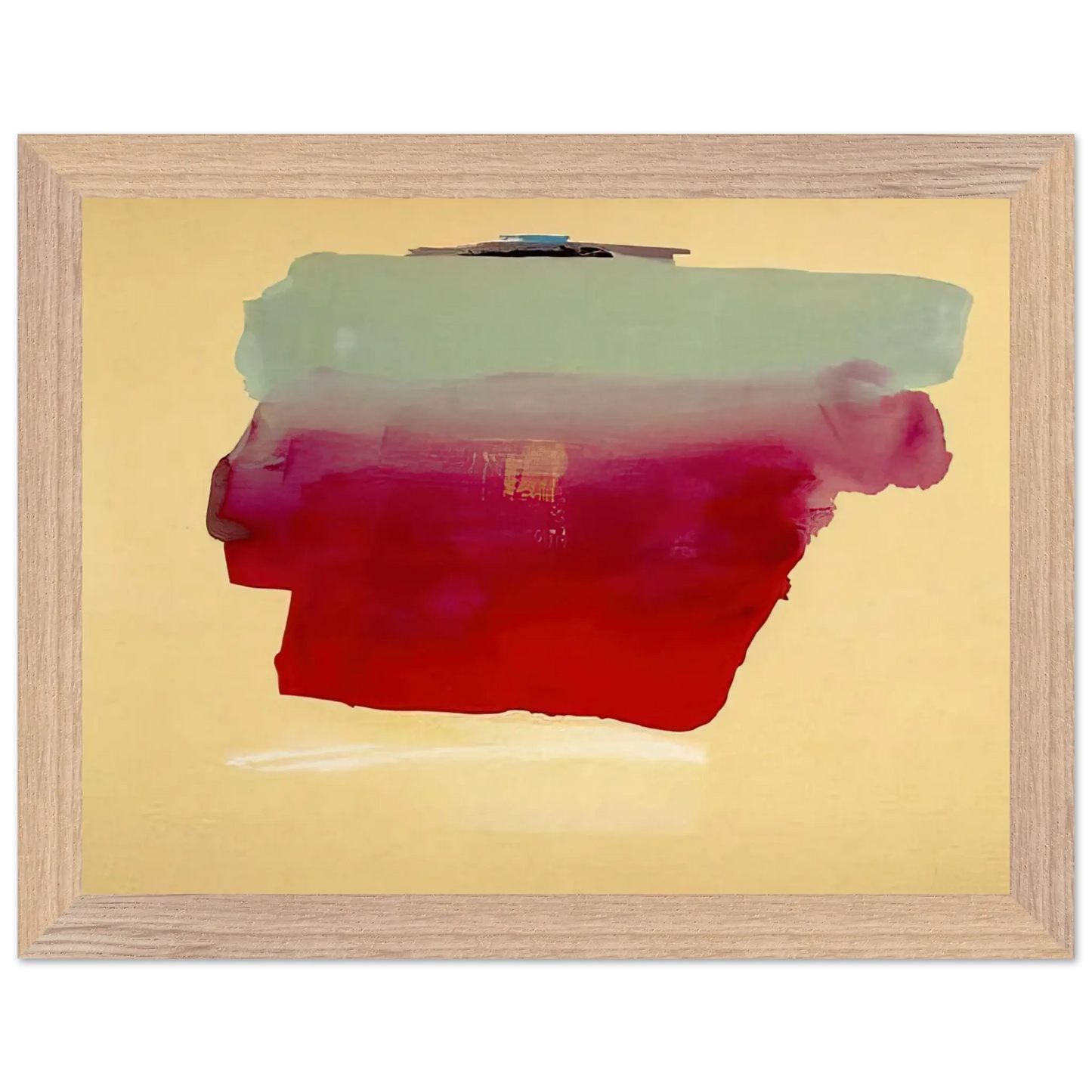 Helen Frankenthaler - Robinson s Wrap - 1974 Wall art - 27x35 cm / 11x14 Inches - Fine Art Poster - -