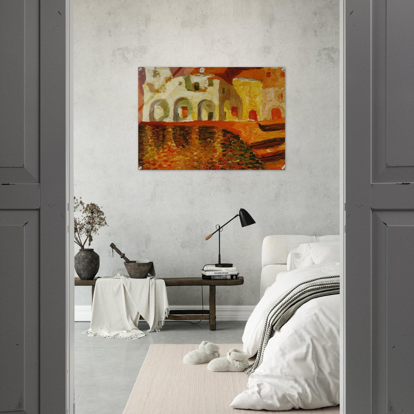 PORTDOGUE 1919 - Salvador Dali Acrylic Print - 70x100 cm / 28x40″ inches