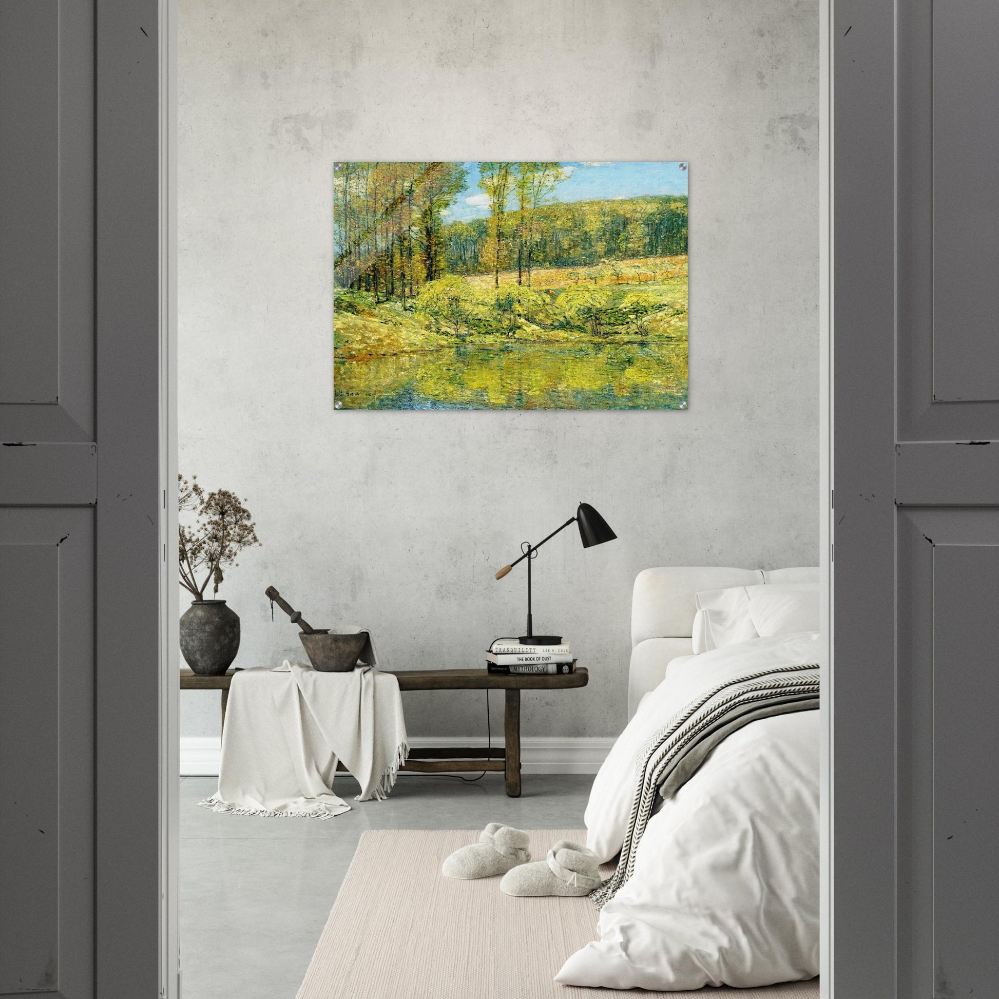 Spring, Navesink Highlands - Childe Hassam Acrylic Print - 70x100 cm / 28x40″ inches