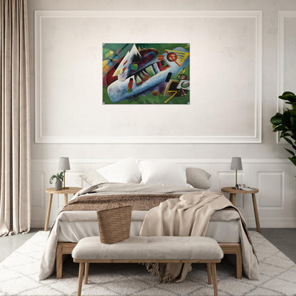 CONCENTRIC 1925 - Rudolf Bauer Acrylic Print - 70x100 cm / 28x40″ inches