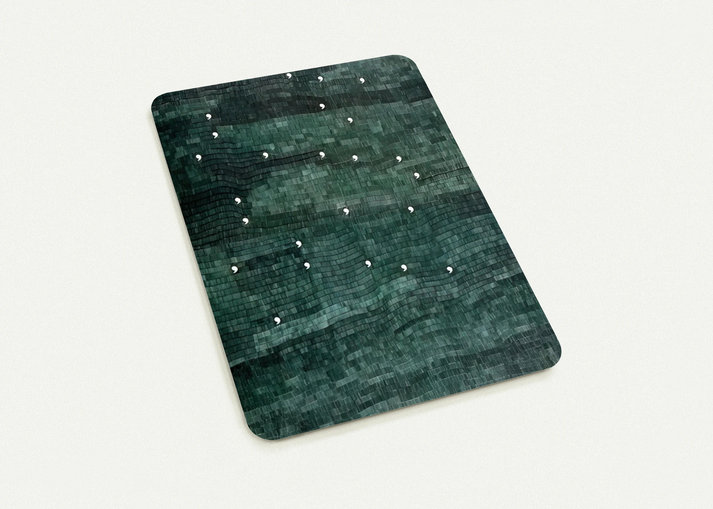 CINQUE PER CINQUE VENTICINQUE 1983 By Alighiero Boetti Pack of 10 Post Cards | Alighiero Boetti Post Cards | A6 (10.5 x 14.8 cm) - 4.1 x 5.8 inches