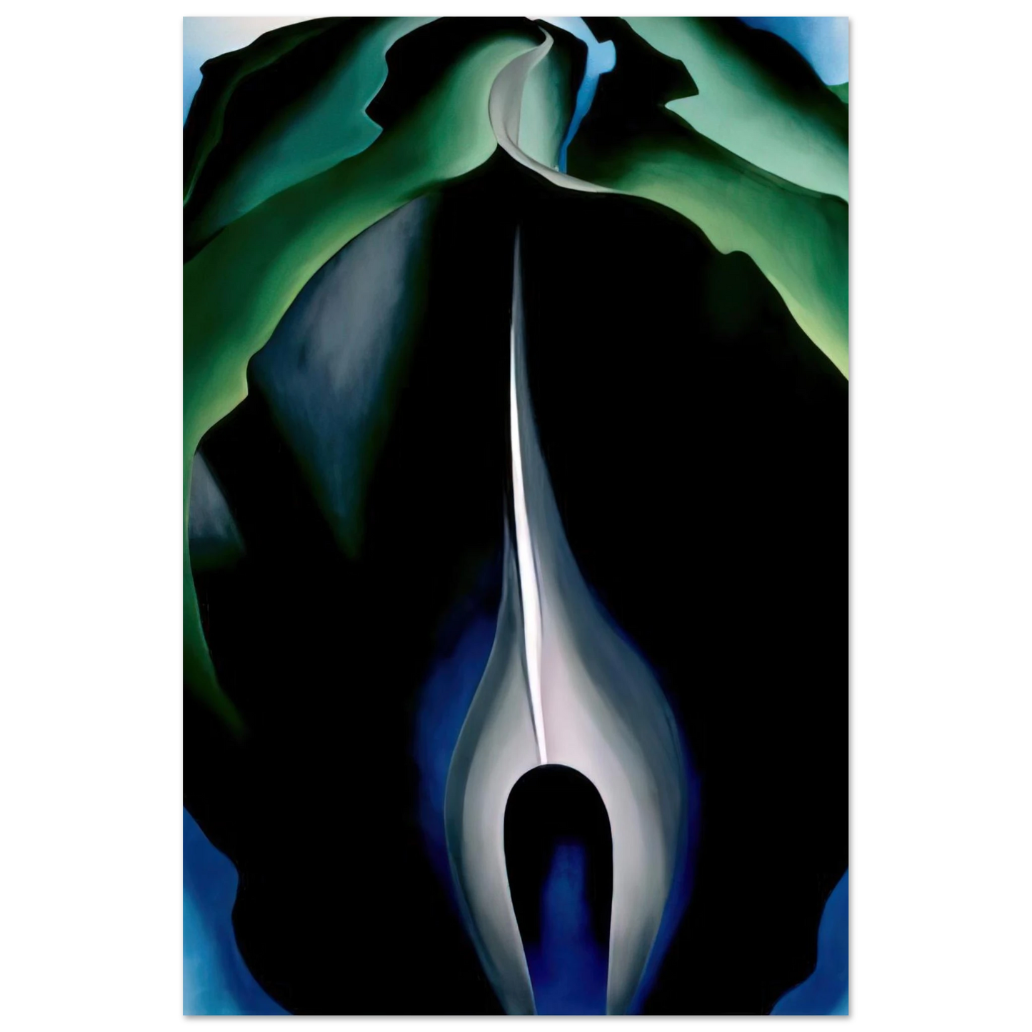 Georgia O'Keeffe - Jack-in-the-Pulpit No. IV Fine Art Poster