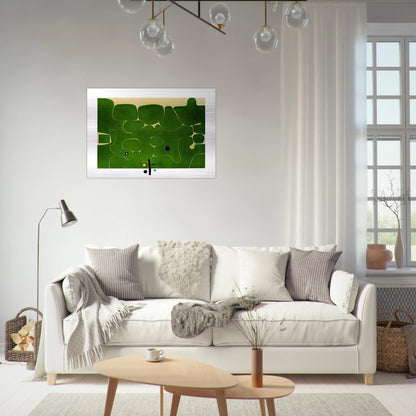 Il Labirinto della Psiche - 1986 - Victor Pasmore Brushed Aluminum Print - 70x100 cm / 28x40 inches | Victor Pasmore Aluminum Print | Victor Pasmore Prints