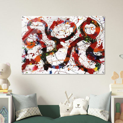 Untitled  SFP88-12  - Sam Francis Acrylic Print - 70x100 cm / 28x40″ inches
