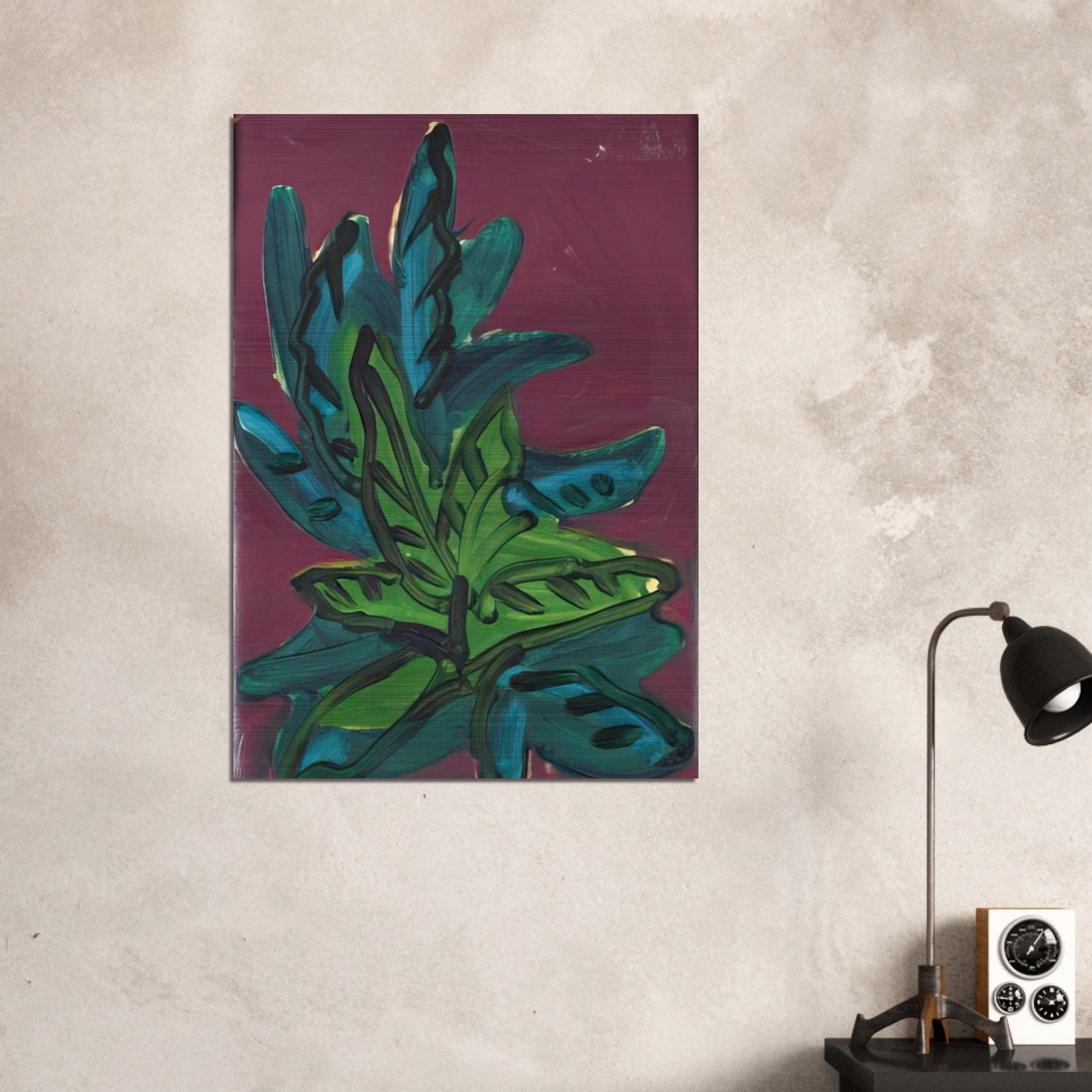 Untitled - Fauvism, Tachisme - Charles Lapicque Brushed Aluminum Print - 70x100 cm / 28x40 inches | Charles Lapicque Aluminum Print | Charles Lapicque Prints