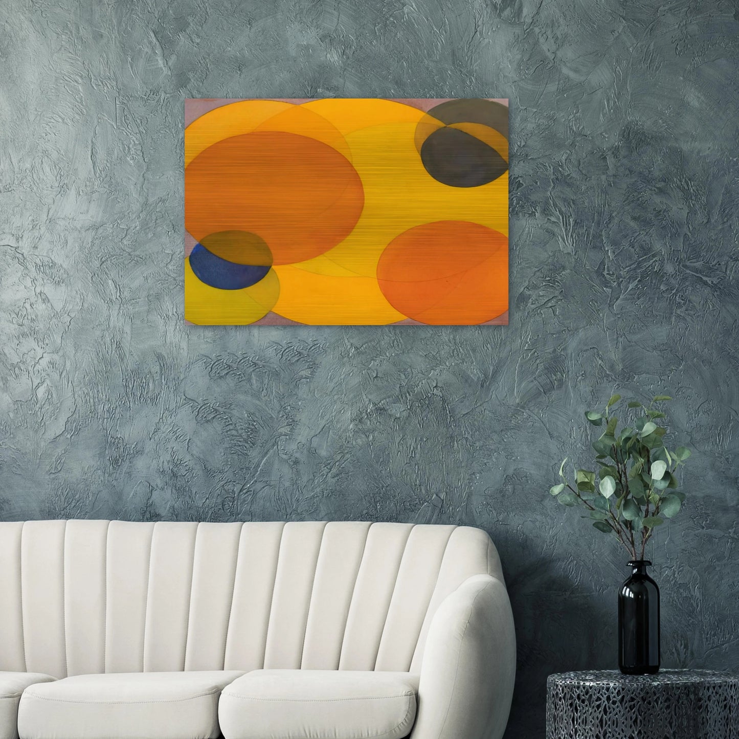 Morre XXII - Al Held Brushed Aluminum Print - 70x100 cm / 28x40 inches | Al Held Aluminum Print | Al Held Prints