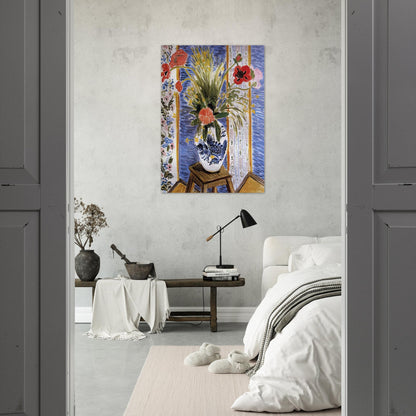 POPPIES - Henri Matisse Brushed Aluminum Print - 70x100 cm / 28x40 inches | Henri Matisse Aluminum Print | Henri Matisse Prints