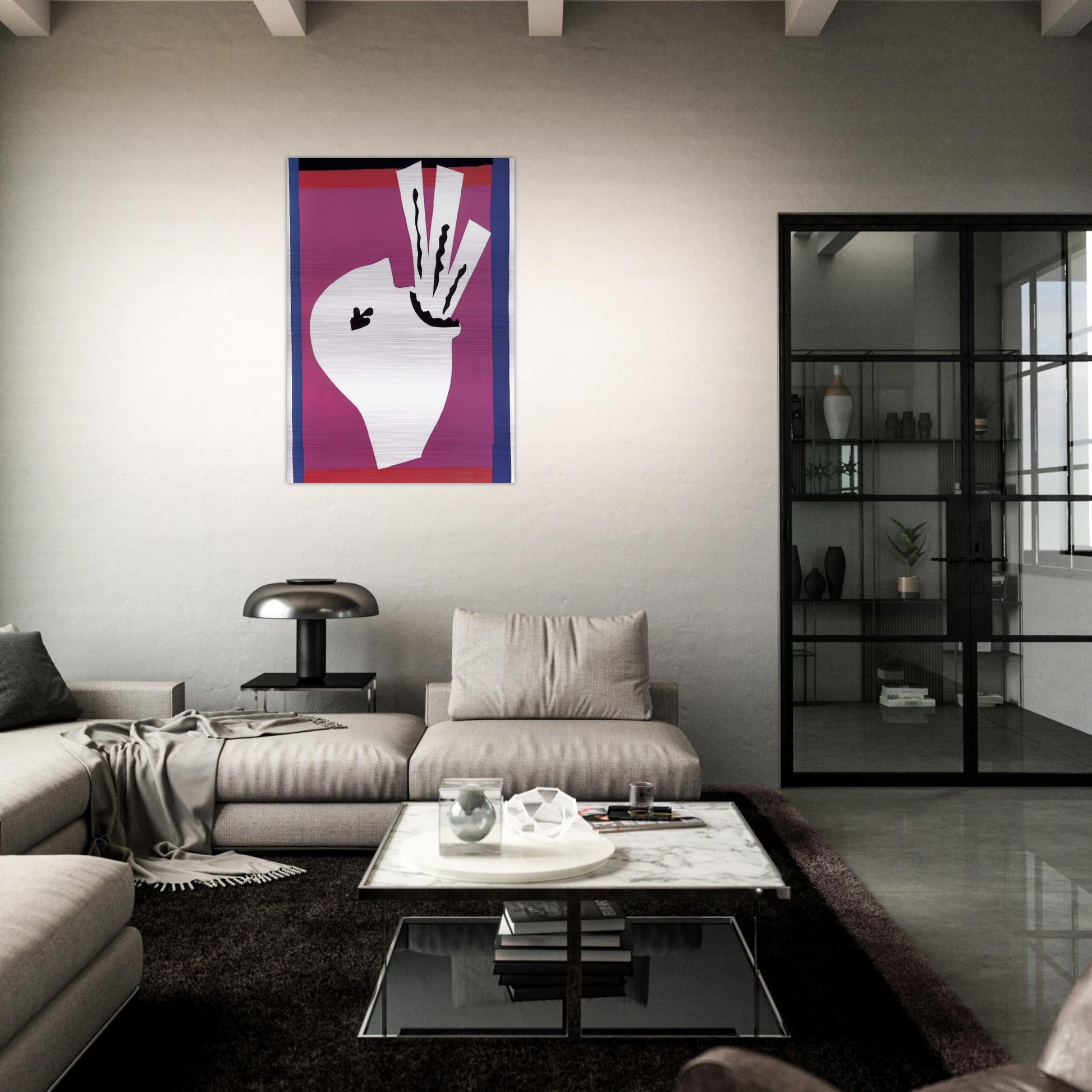 THE CIRCUS 1943 - Henri Matisse Brushed Aluminum Print - 70x100 cm / 28x40 inches | Henri Matisse Aluminum Print | Henri Matisse Prints