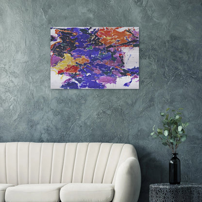 Towards Disappearance II - Sam Francis Brushed Aluminum Print - 70x100 cm / 28x40 inches | Sam Francis Aluminum Print | Sam Francis Prints