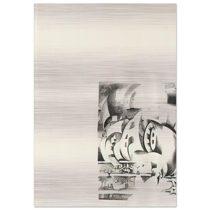 ELEVENTH STONE 1970 - Lee Bontecou Brushed Aluminum Print - 70x100 cm / 28x40 inches | Lee Bontecou Aluminum Print | Lee Bontecou Prints