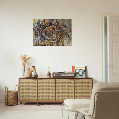 Desert - Richard Pousette-Dart Brushed Aluminum Print - 70x100 cm / 28x40 inches | Richard Pousette-Dart Aluminum Print | Richard Pousette-Dart Prints