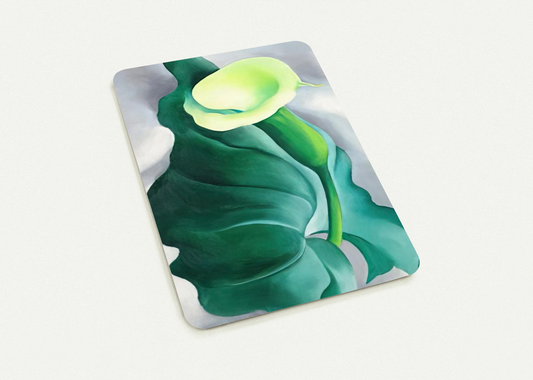 Calla Lily  Lily-Yellow No. 2  By Georgia O'Keeffe Pack of 10 Post Cards | Georgia O'Keeffe Post Cards | A6 (10.5 x 14.8 cm) - 4.1 x 5.8 inches