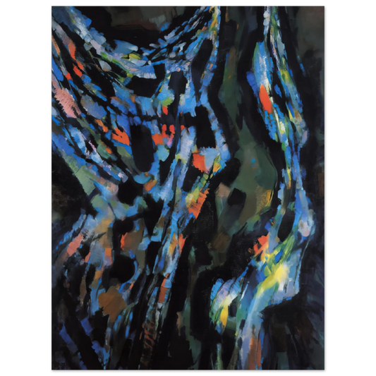 Alfred Manessier - Les TÃ©nÃ¨bres - 1962  75x100 cm / 30x40inches Fine Art Poster