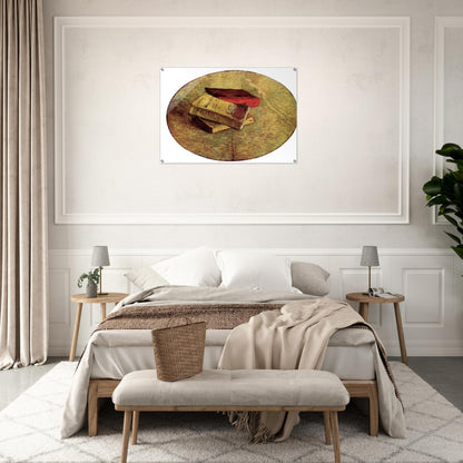 Still Life with Three Books - Vincent van Gogh Acrylic Print - 70x100 cm / 28x40″ inches | Vincent van Gogh Wall Art | Vincent van Gogh Prints