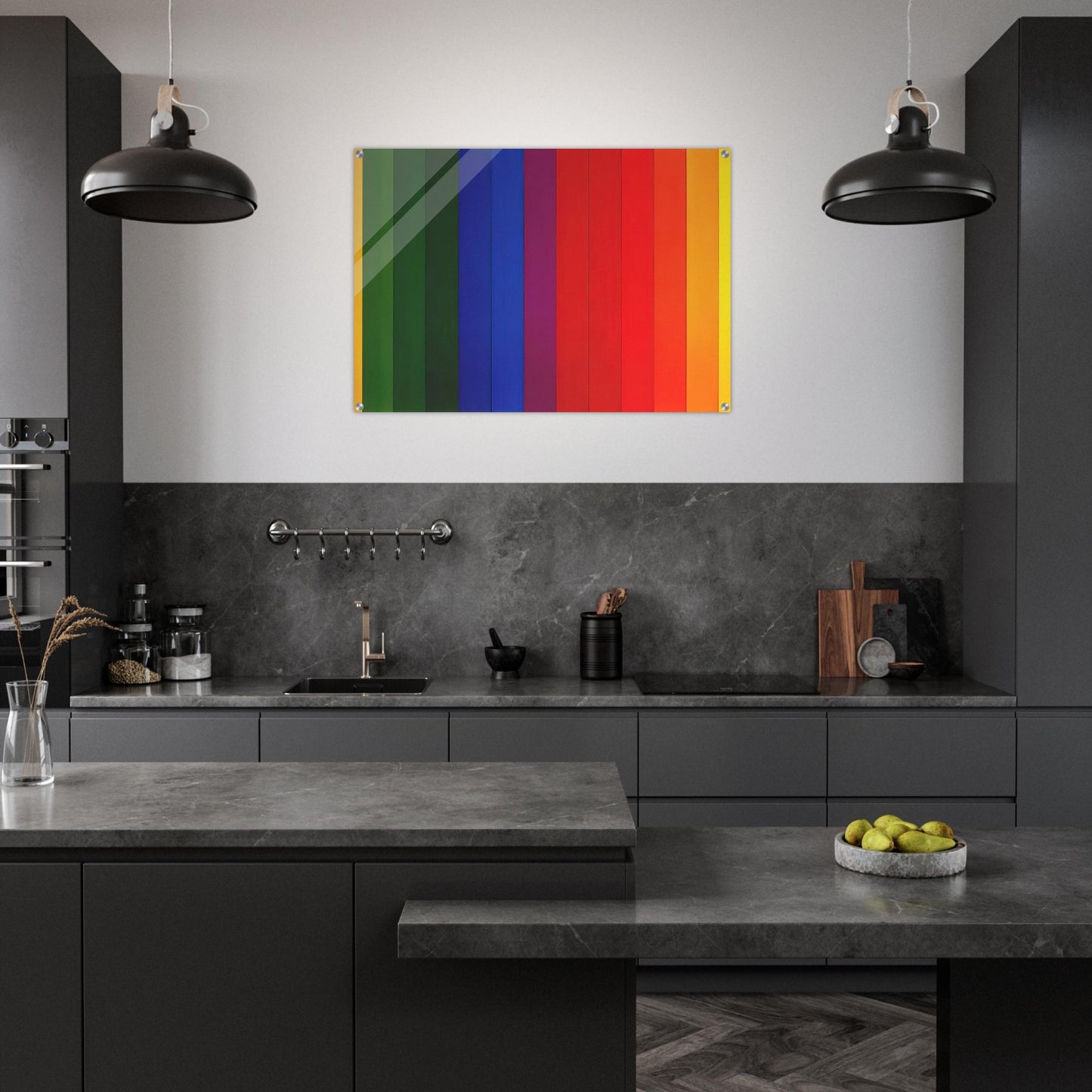 Spectrum III - Ellsworth Kelly Acrylic Print - 70x100 cm / 28x40″ inches | Ellsworth Kelly Wall Art | Ellsworth Kelly Prints