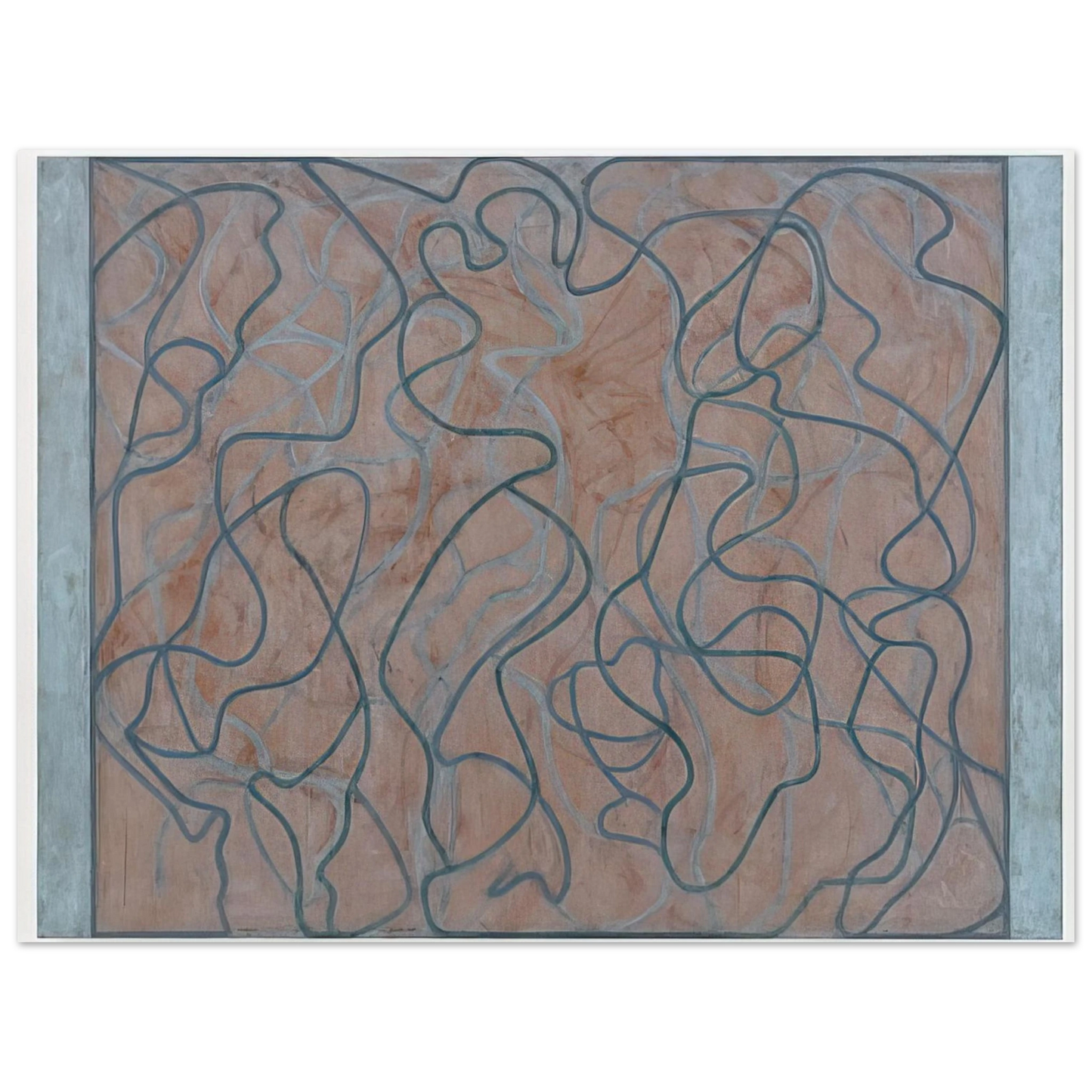 Brice Marden - Polke Letter - 2011  75x100 cm / 30x40inches Fine Art Poster