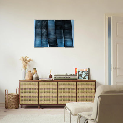 Untitled - 1976 - Hans Hartung Brushed Aluminum Print - 70x100 cm / 28x40 inches | Hans Hartung Aluminum Print | Hans Hartung Prints