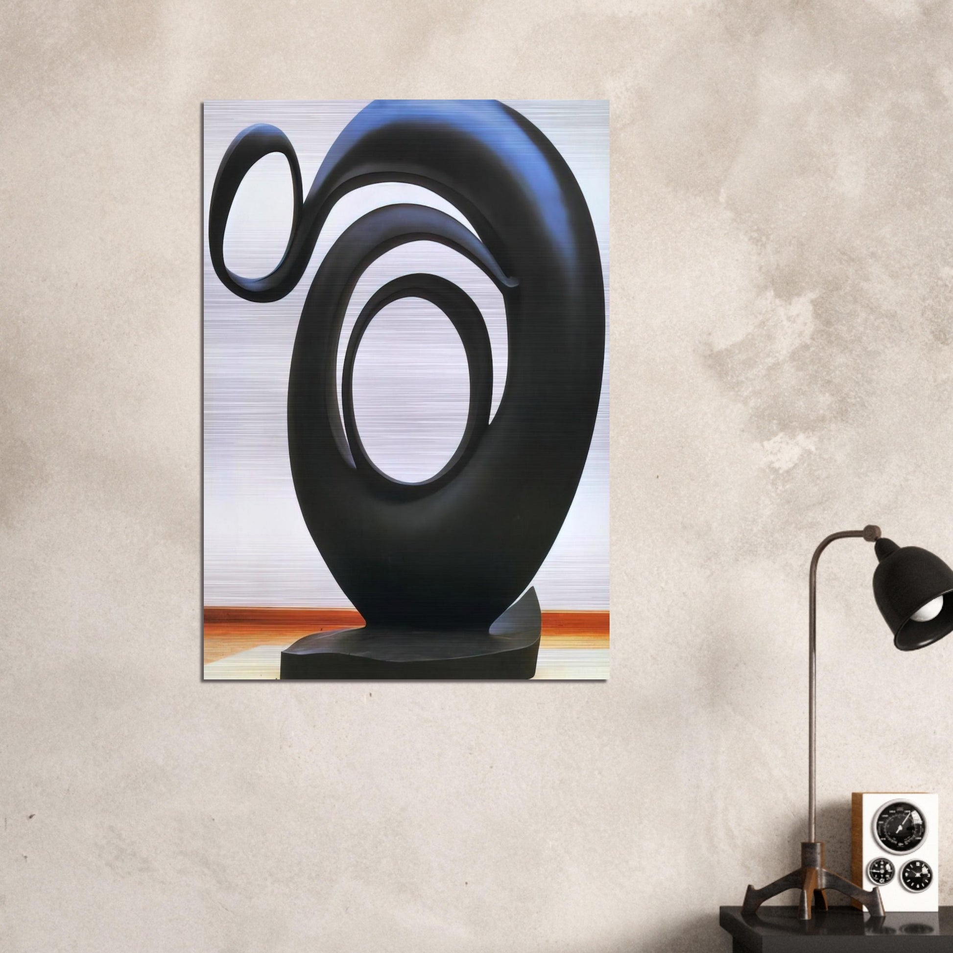 Abstraction - Georgia O'Keeffe Brushed Aluminum Print - 70x100 cm / 28x40 inches | Georgia O'Keeffe Aluminum Print | Georgia O'Keeffe Prints