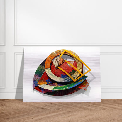 Chehaw - Sam Gilliam Brushed Aluminum Print - 70x100 cm / 28x40 inches | Sam Gilliam Aluminum Print | Sam Gilliam Prints