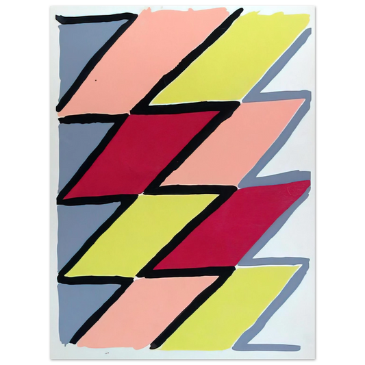Sonia Delaunay - COMPOSITION 22  75x100 cm / 30x40inches Fine Art Poster