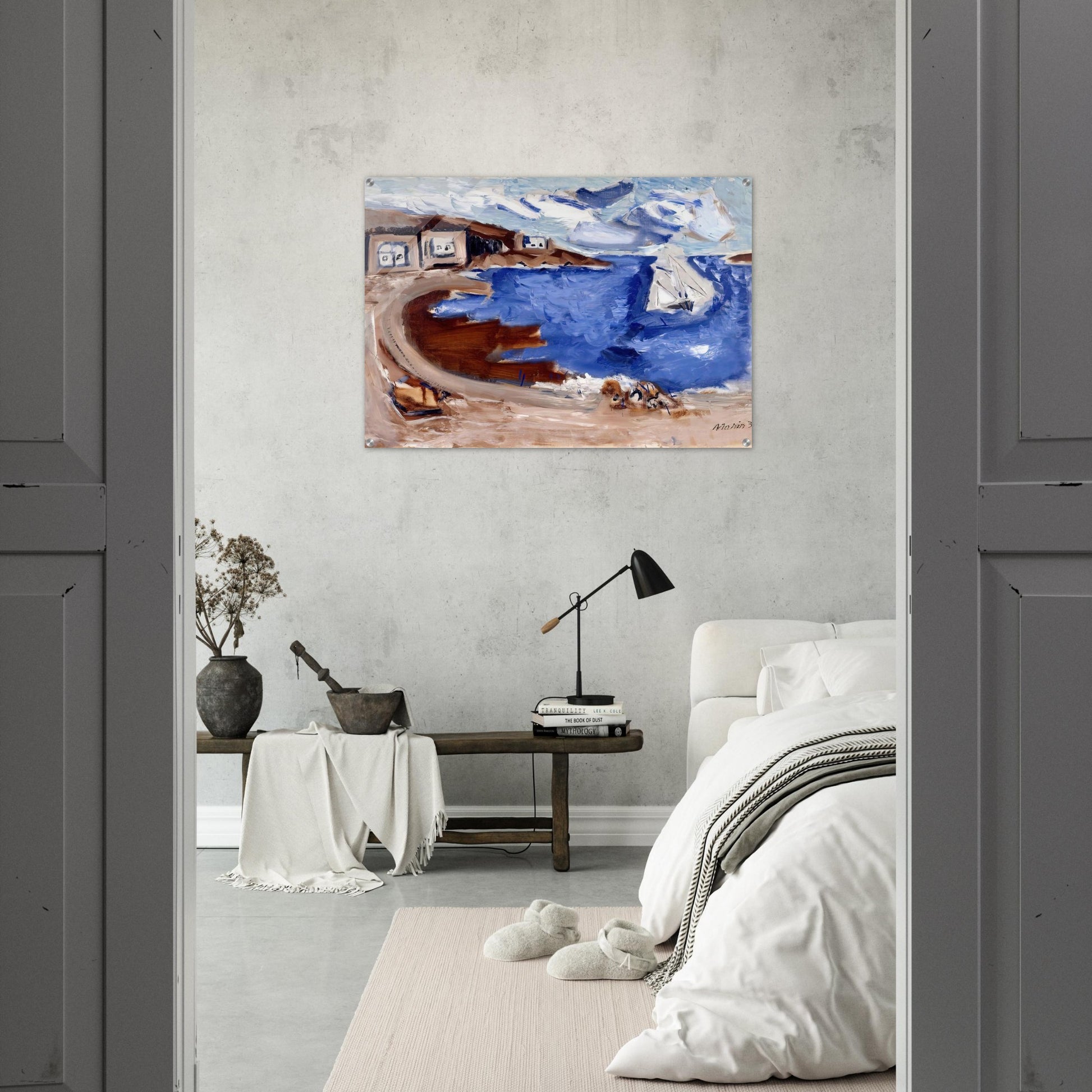 From Seeing Cape Split - 1935 - John Marin Acrylic Print - 70x100 cm / 28x40″ inches