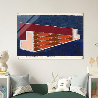 ABSTRACT 1940 - Josef Albers Acrylic Print - 70x100 cm / 28x40″ inches