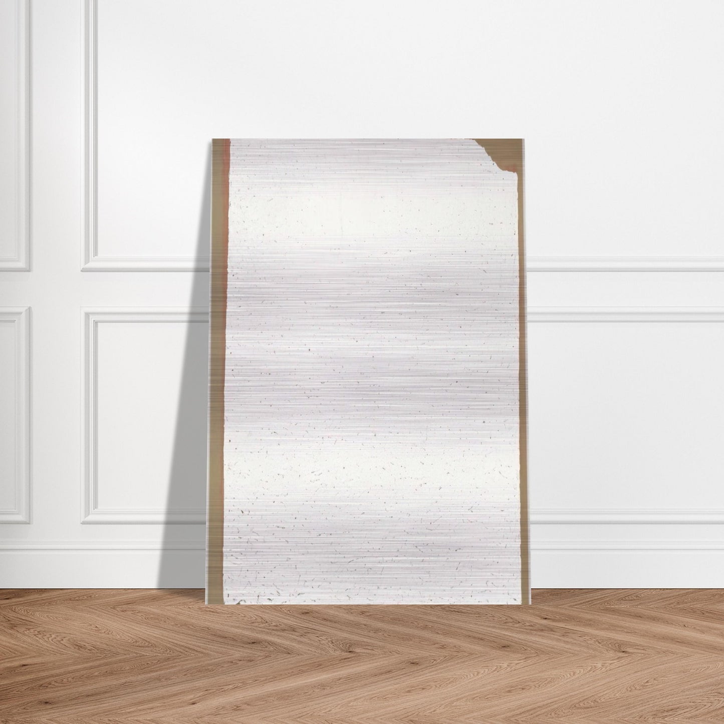 Convention - 2002 - Robert Ryman Brushed Aluminum Print - 70x100 cm / 28x40 inches | Robert Ryman Aluminum Print | Robert Ryman Prints